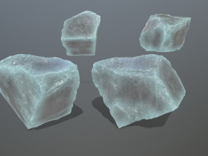 ice rocks 3D Model