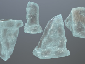 ice rocks 3D Model