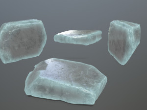ice rocks 3D Model