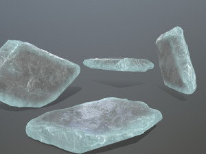 ice rocks 3D Model
