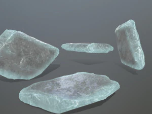 ice rocks 3D Model