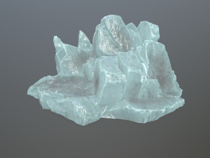 ice rocks 3D Model