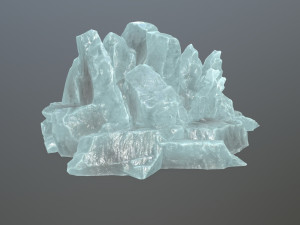 ice rocks 3D Model