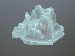 ice rocks 3D Model