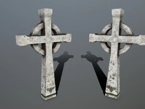 tombstone set 3D Model