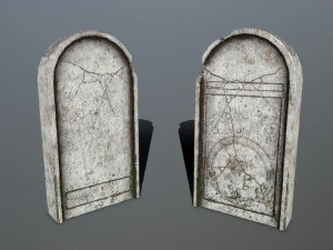 tombstone set 3D Model