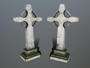 tombstone set 3D Model