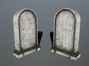 tombstone set 3D Model