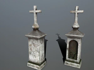tombstone set 3D Model