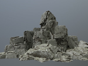 rock set 3Dモデル