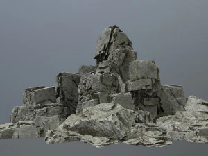 rock set 3D Model