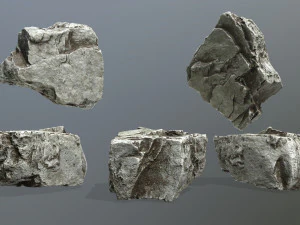 rock set 3D Model