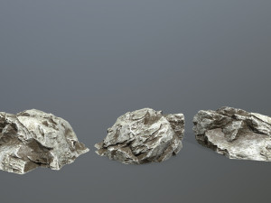 rock set 3Dモデル