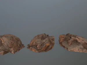 desert rock set 3D Model