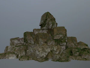 rock set 3D Model