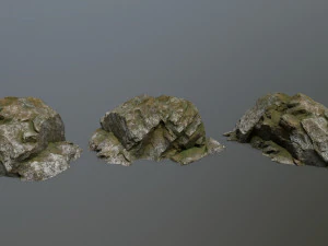 rock set 3D Model