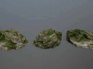 rock set 3D Model