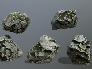 desert rock 3D 모델
