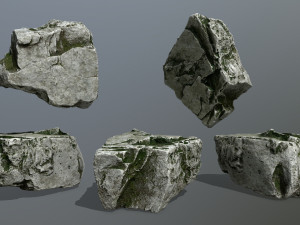 desert rock 3D 모델