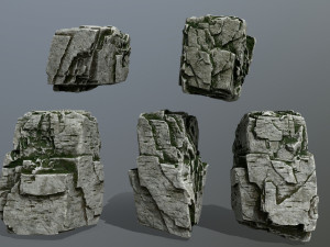 desert rock 3D 모델