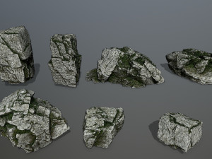 desert rock 3D 모델