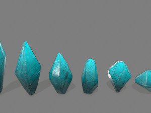 crystal set 3D Model
