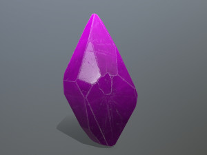 crysal set Modèle 3D