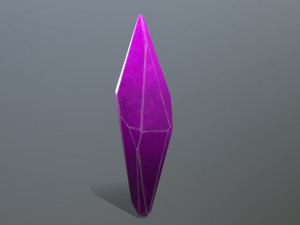 crysal set Modèle 3D