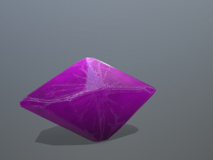 crysal set Modèle 3D