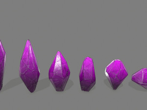 crysal set Modèle 3D