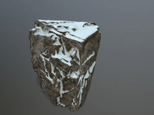 snow rocks 3D Model