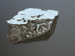 snow rocks 3D Model