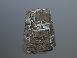 snow rocks 3D 模型