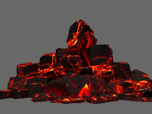 lava rock 3Dモデル