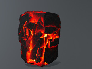 lava rock 3Dモデル