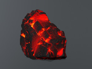 lava rock 3Dモデル