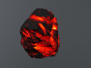 lava rock 3Dモデル