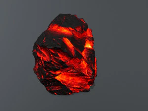 lava rock 3D Model