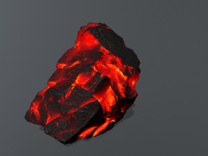 lava rock 3Dモデル