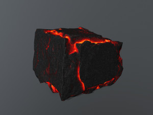 lava rock 3Dモデル