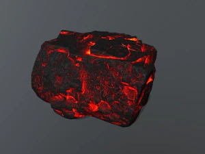 lava rock 3D Model