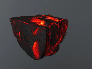 lava rock 3D Model