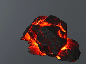 lava rock 3D Model