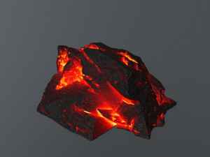 lava rock 3Dモデル