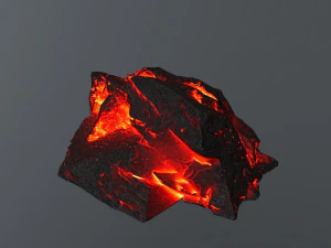 lava rock 3D Model