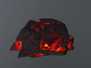 lava rock 3Dモデル