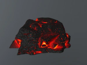 lava rock 3D Model