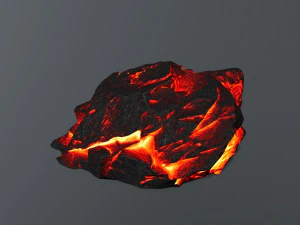 lava rock 3D Model