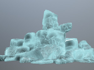 ice rock 3D Модель