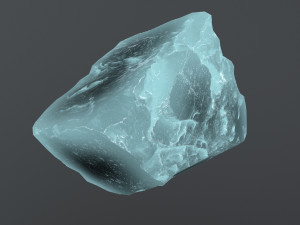 ice rock 3D Модель